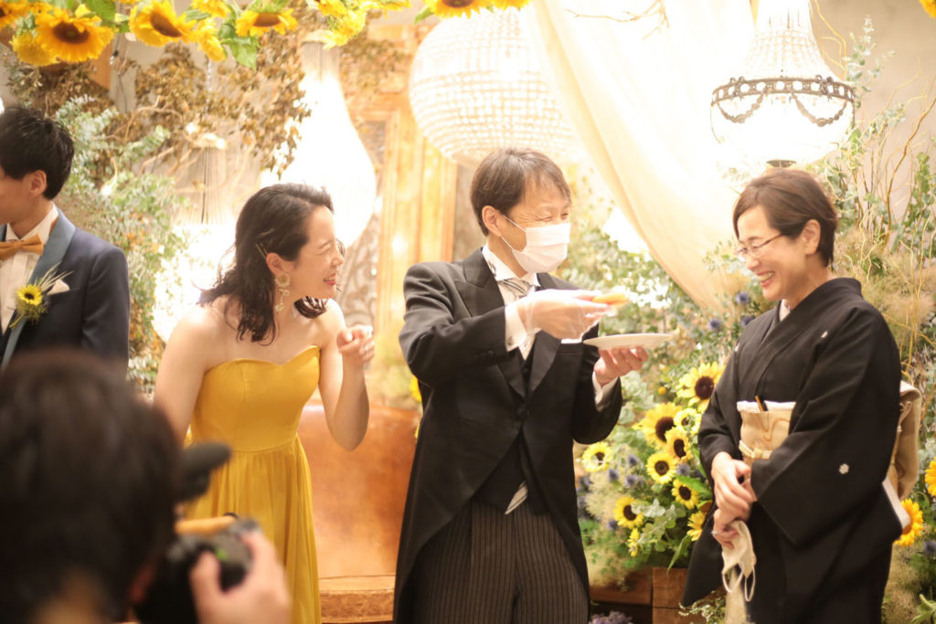 香川県高松市の結婚式場|おしゃれなフォトウェディングならリュバン(Ruban)｜ドーナツタワー｜ウェディングケーキ
